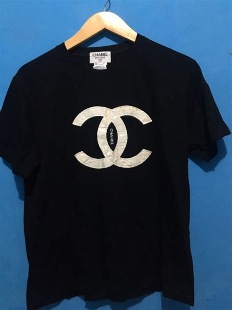 chanel mens tee shirt|chanel oversized t shirt.